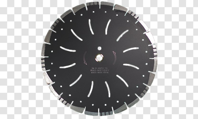 Diamond Blade Tool Cutting Saw - Clutch Part Transparent PNG