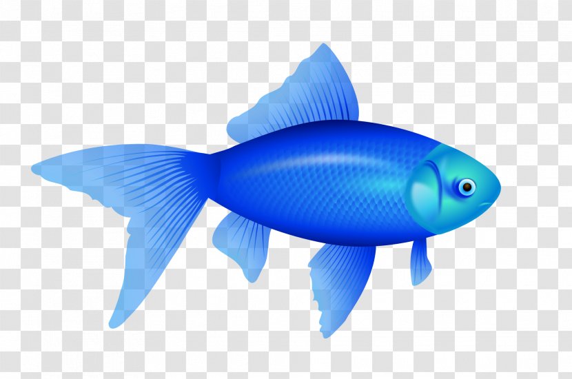 Fish Clip Art - Bluefish - Blue Image Transparent PNG