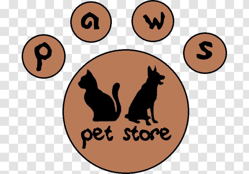 Cat Pet Shop Paw Dog - Door Transparent PNG