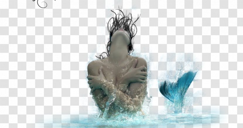 Mermaid Psp Tubes Woman Illustration Email - Beautiful Mermaids Transparent PNG