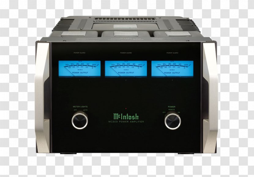 McIntosh Laboratory Audio Power Amplifier MC303 - High Fidelity - Mcintosh Mc303 Transparent PNG