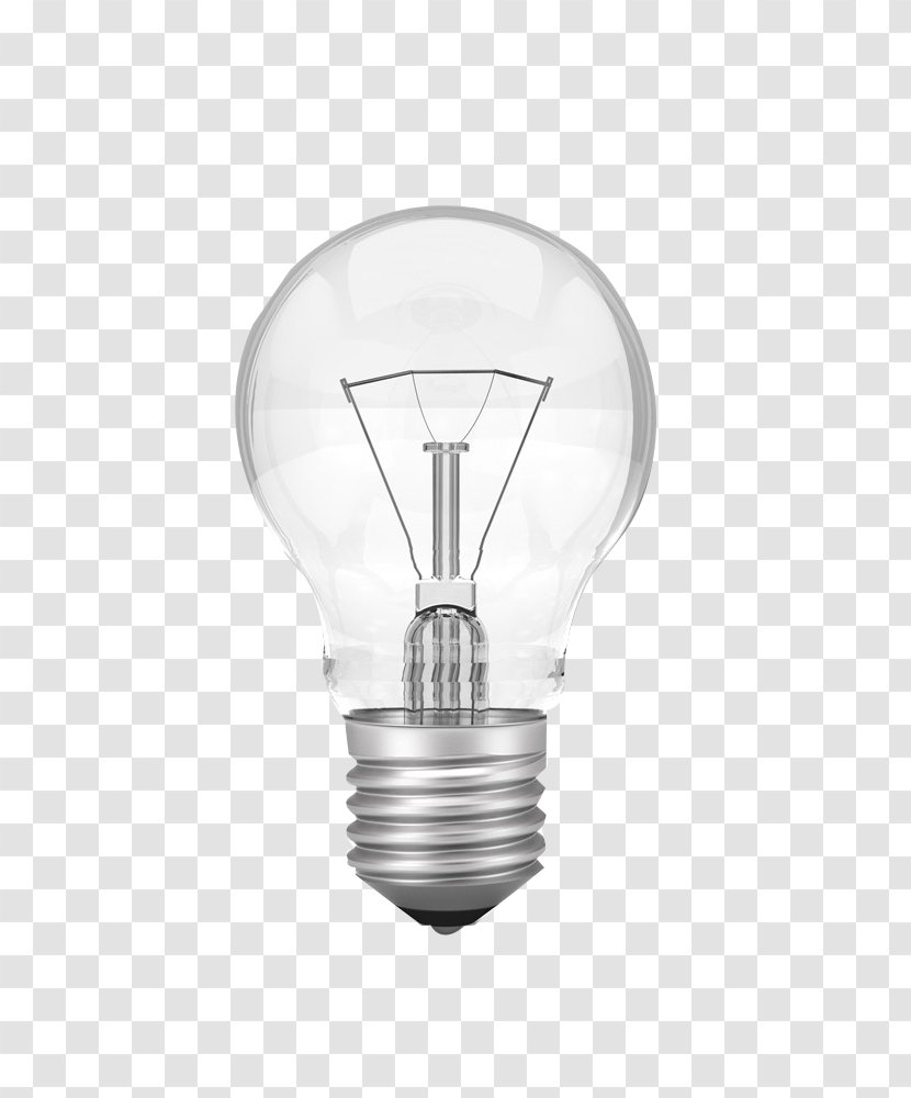 Incandescent Light Bulb Lighting LED Lamp - Luminous Efficacy - White Transparent PNG