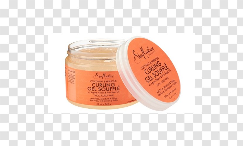 Custard SheaMoisture Coconut & Hibiscus Curling Gel Soufflé Shea Moisture - Sheamoisture Curl Style Milk - Hair Transparent PNG