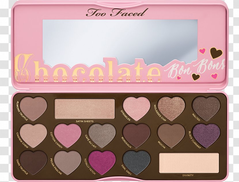 Bonbon Too Faced Chocolate Bar Gold Eye Shadow Palette - Flower Transparent PNG