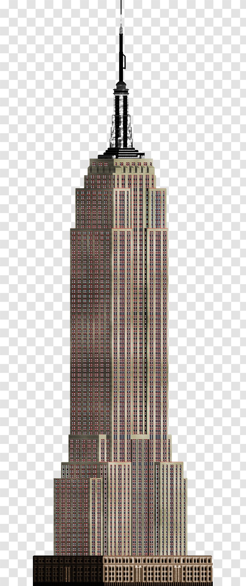 Empire State Building Skyscraper Clip Art Transparent PNG