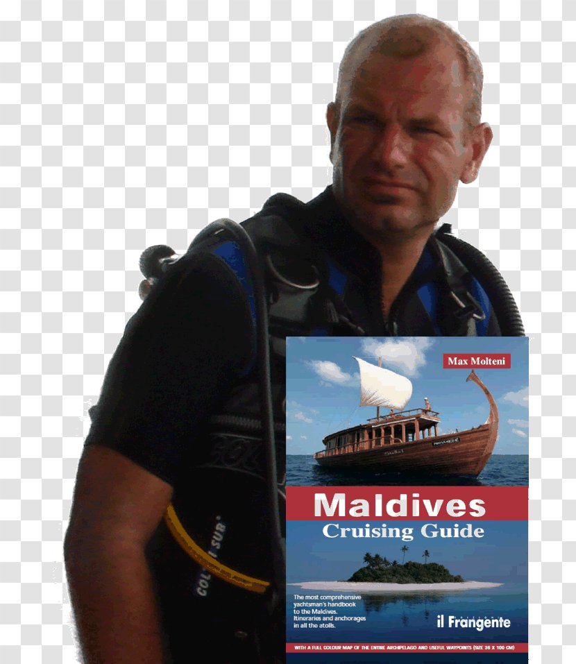 Maldives. Cruising Guide Max Molteni T-shirt Book - Tshirt Transparent PNG