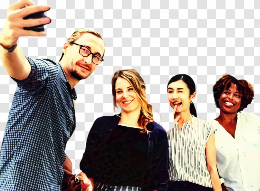 Group Of People Background - Team Comedy Transparent PNG