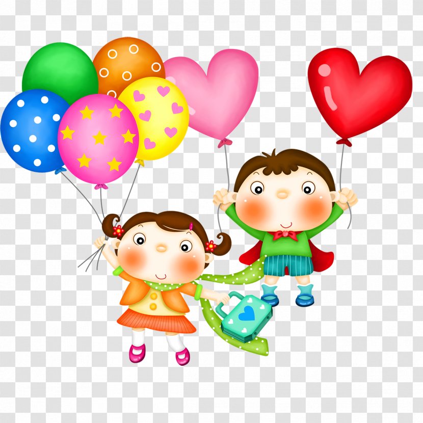 Childrens Day Fathers Party Clip Art - Birthday - Happy Children Transparent PNG
