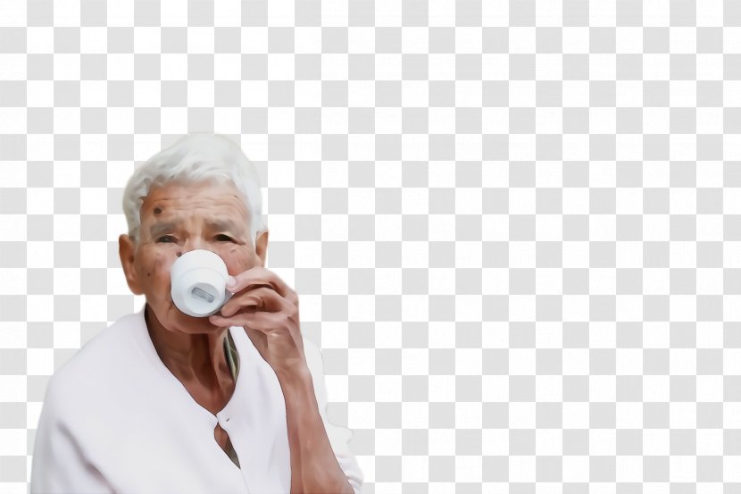 People Drinking - Elder - Ear Neck Transparent PNG
