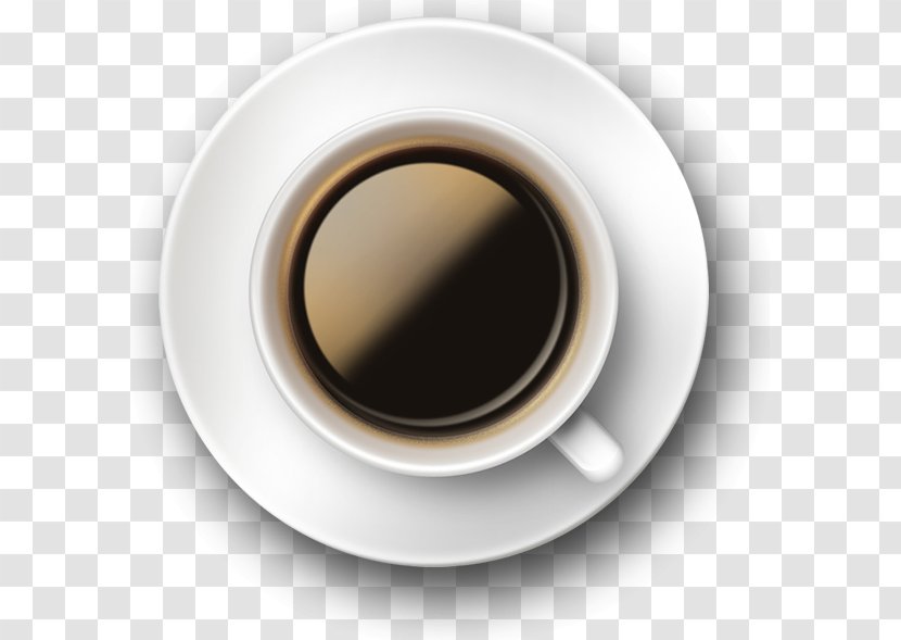Coffee Cup Latte Art Cappuccino - Espresso - Granos De Cafe Transparent PNG