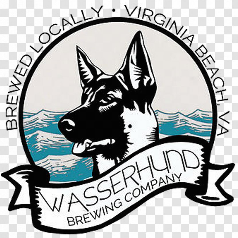 Wasserhund Brewing Company Beer Grains & Malts India Pale Ale Brewery - Label Transparent PNG
