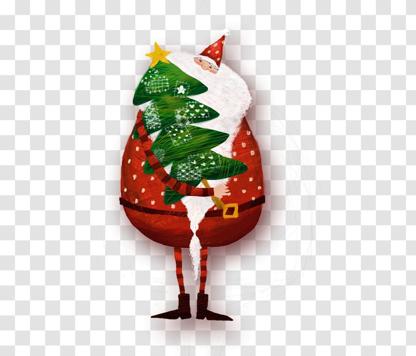 Pxe8re Noxebl Santa Claus Christmas Tree Gift - Fruit - Old Eggs Transparent PNG