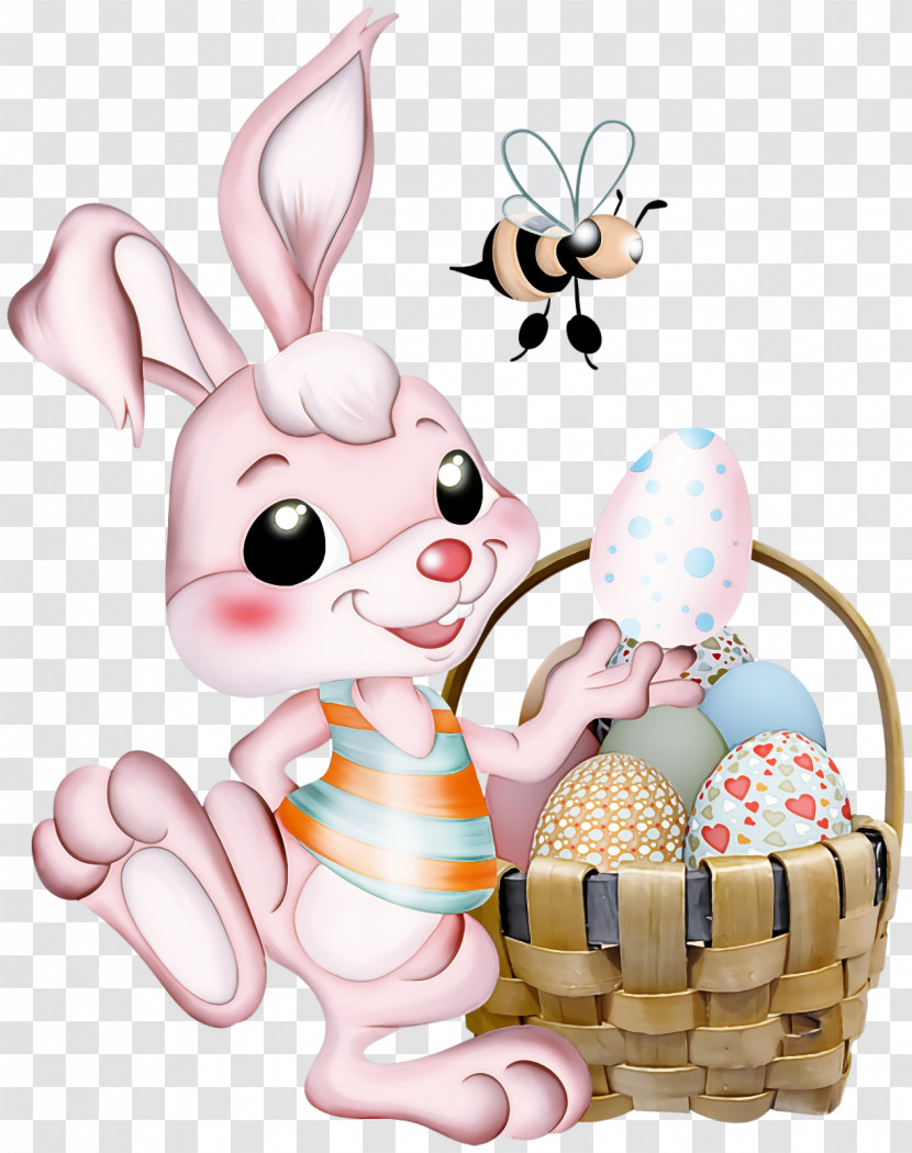 Cute Easter Basket With Eggs Happy Easter Day Basket Transparent PNG