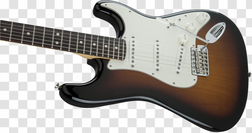 Fender Stratocaster American Deluxe Series Musical Instruments Corporation Elite Sunburst - Electronic Instrument - Electric Guitar Transparent PNG