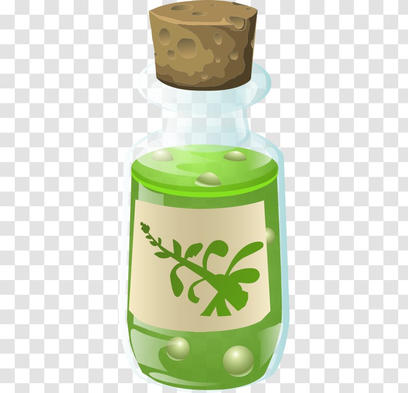 Potion Clip Art - Green - Alchemy Transparent PNG