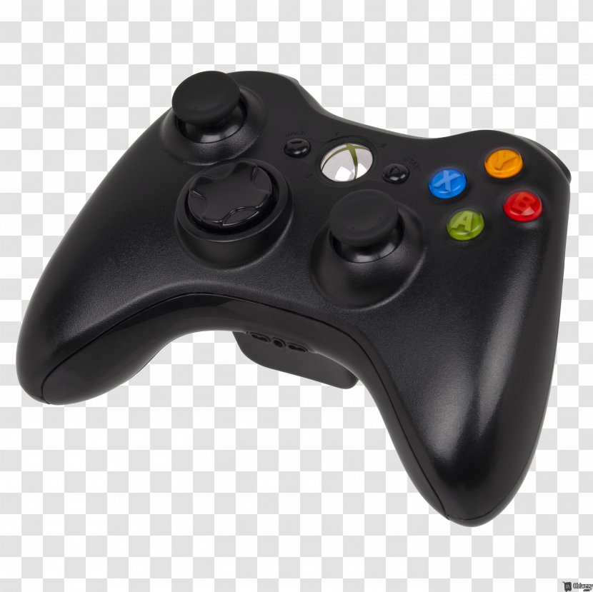 Xbox One Controller Black 360 Game Controllers Microsoft S - USB Transparent PNG