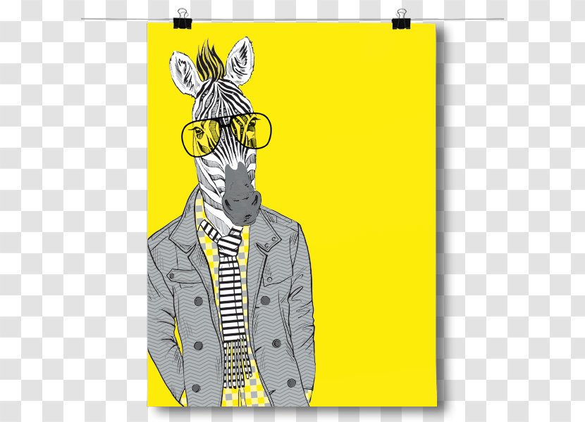 Horse Zebra Poster Sport Coat - Art - Fashion Transparent PNG