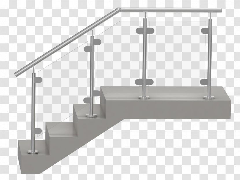 Handrail Guard Rail Stainless Steel Stairs - Metal Transparent PNG