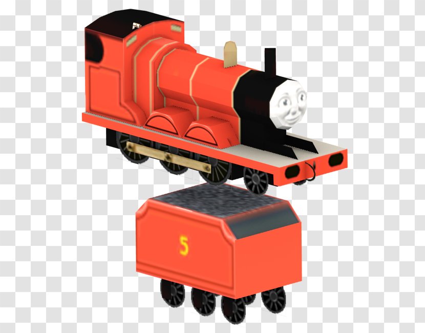 Thomas & Friends James The Red Engine Nintendo DS Video Game Transparent PNG