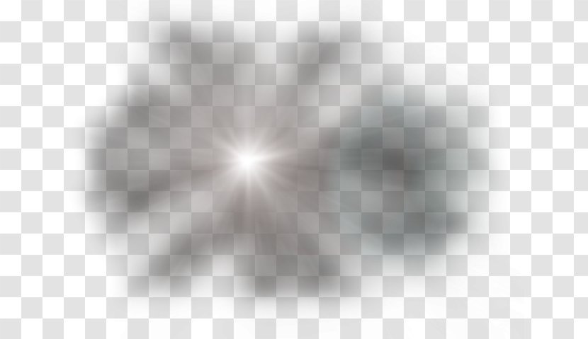 Sky Atmosphere White Black Wallpaper - Cloud - Creative Light Effect Transparent PNG