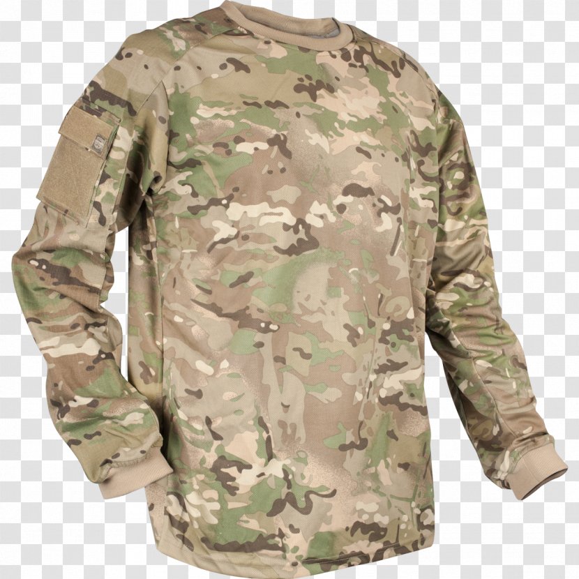 T-shirt Army Combat Shirt Camouflage Clothing - Military Uniform Transparent PNG