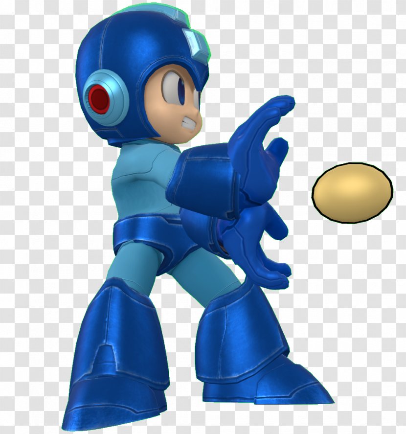 Mega Man Rendering Action & Toy Figures Figurine - Fictional Character - Megaman Transparent PNG