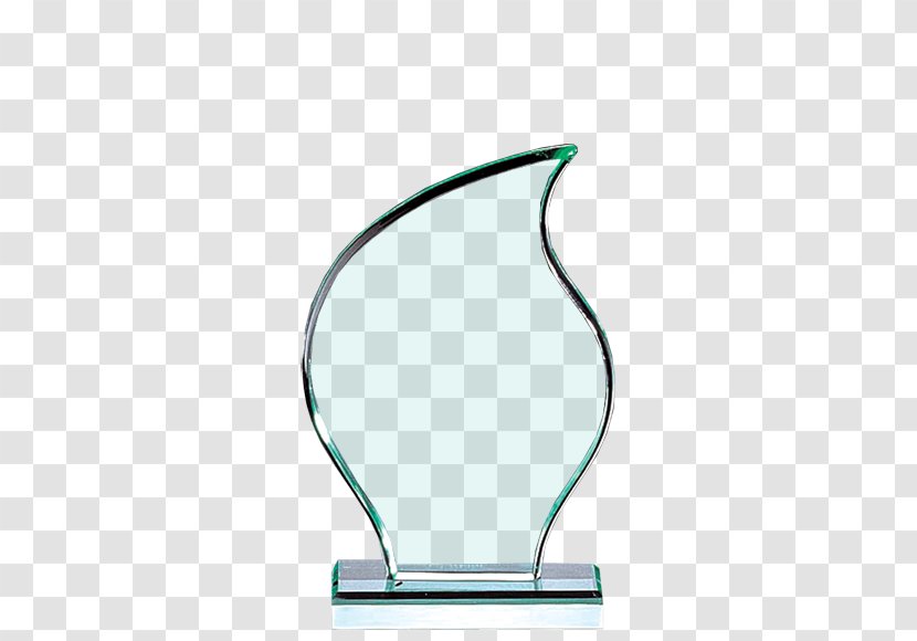 Poly Acrylic Trophy Award Glass Transparent PNG