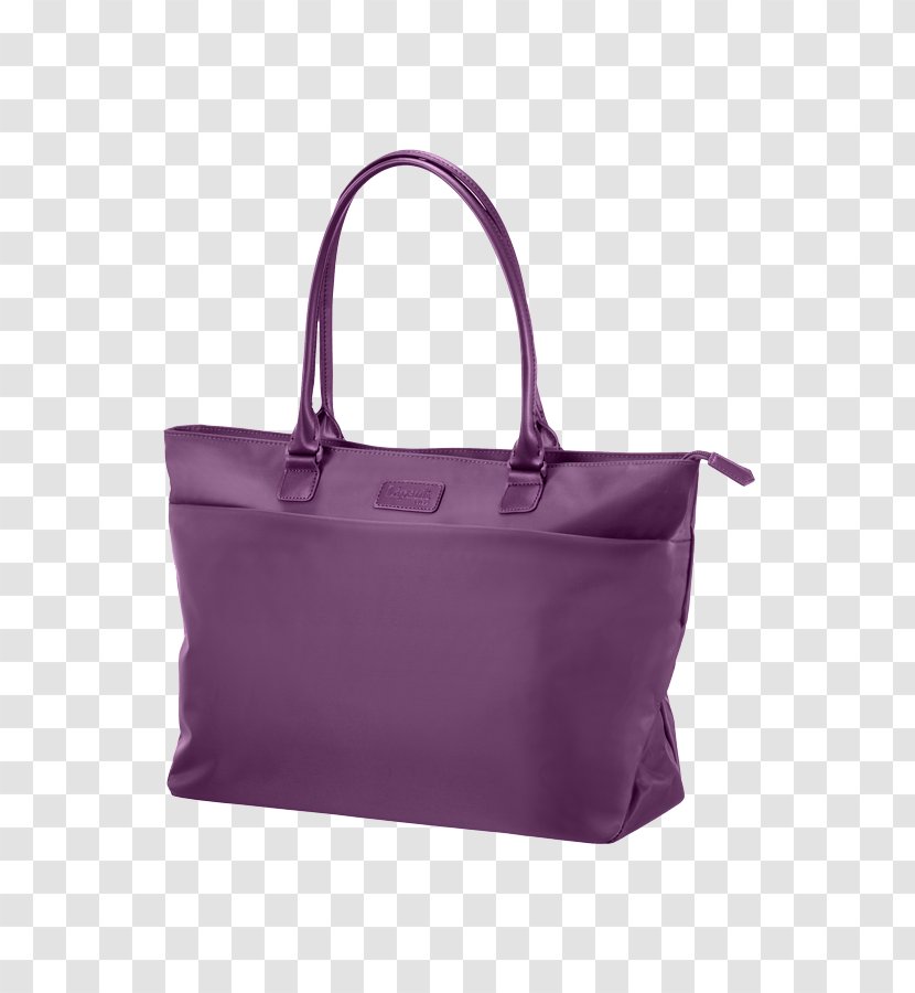 Tote Bag Leather Handbag Le Postiche - American Tourister Luggage Purple Transparent PNG