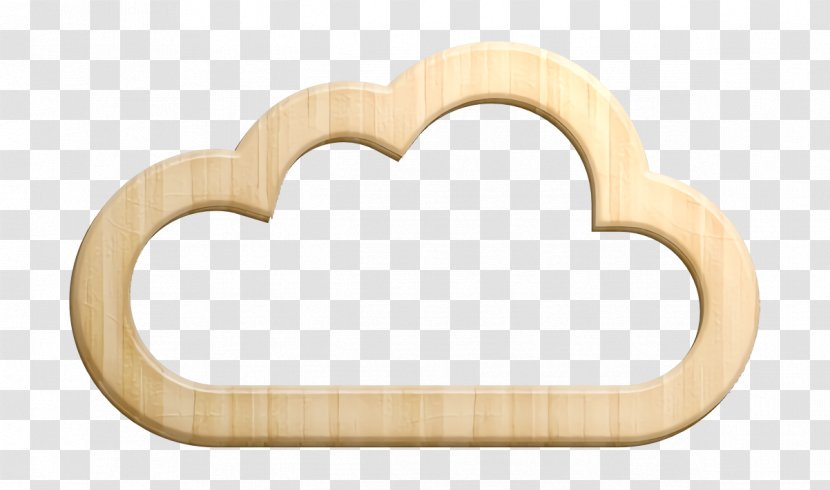 Cloud Icon Fog Weather - Rectangle Beige Transparent PNG