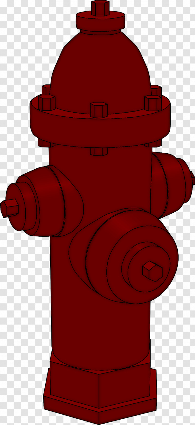 Fire Hydrant Red Transparent PNG