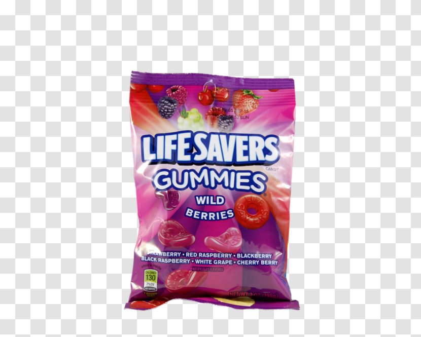 Life Savers Gummi Candy Confectionery Food - Wild Berry Transparent PNG