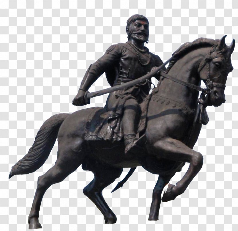 Stallion Mustang Rein Statue Sculpture Transparent PNG