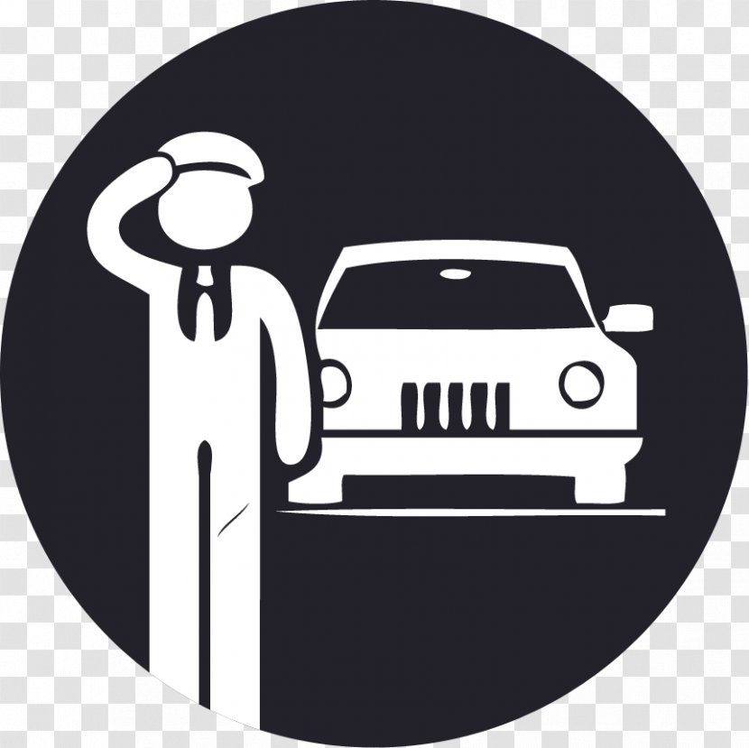 Car Rental Business Service Dealership - Black And White Transparent PNG