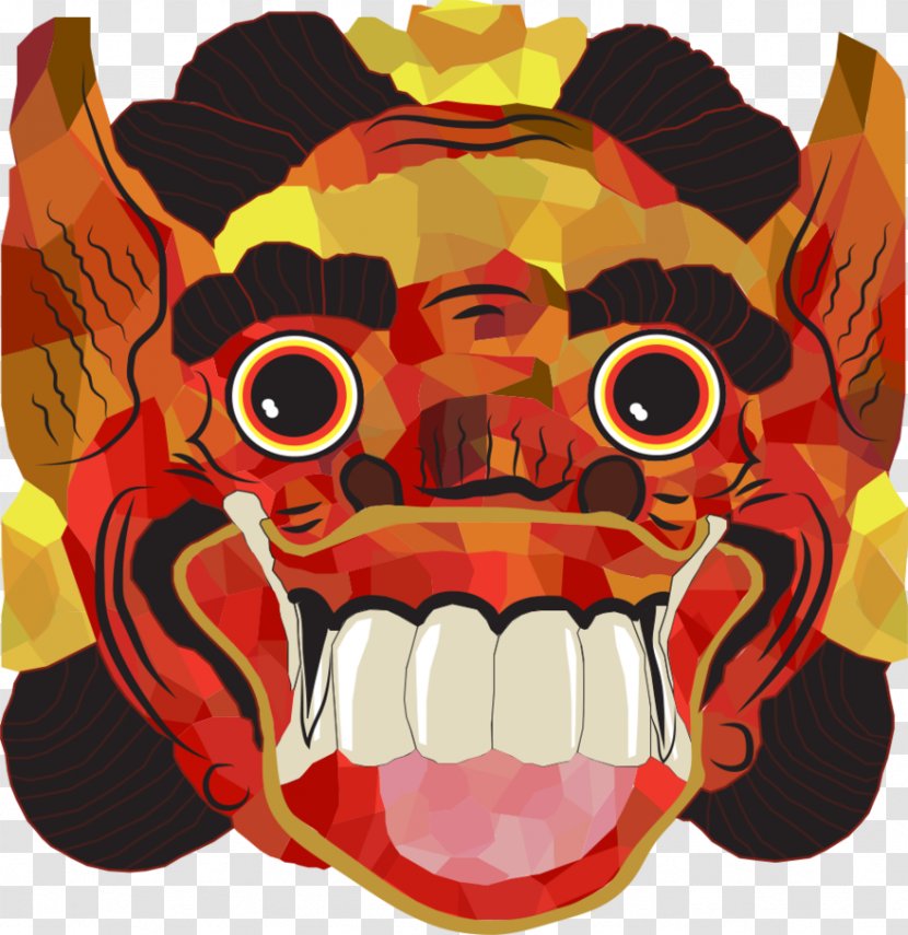 Art Bali Illustration Drawing Mask - Deviantart - Ecommerce Transparent PNG