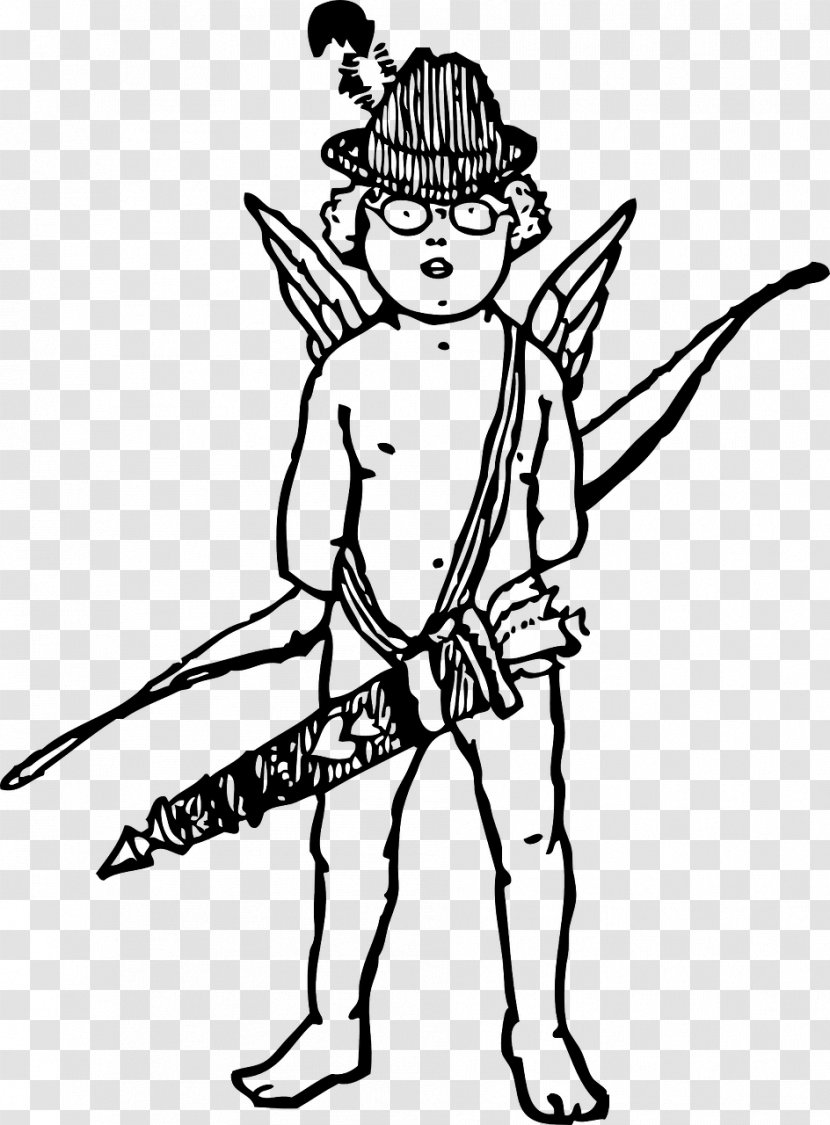 Cupid Clip Art - White Transparent PNG