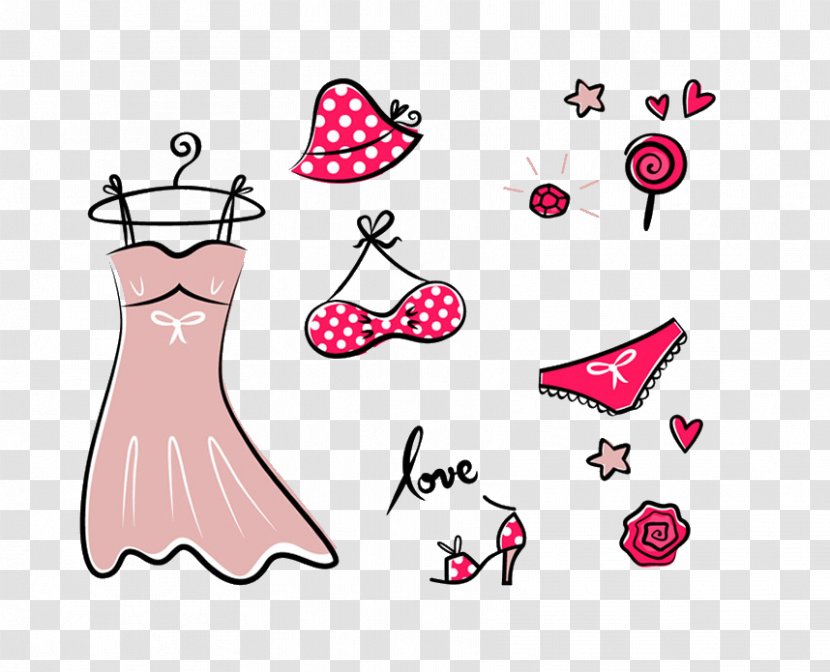 Dress Stock Photography Drawing Royalty-free - Watercolor - Women's Clothing Transparent PNG
