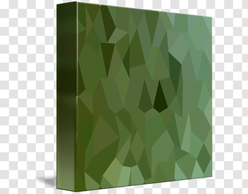 Rectangle Square Pattern - Triangle - Green Abstract Transparent PNG