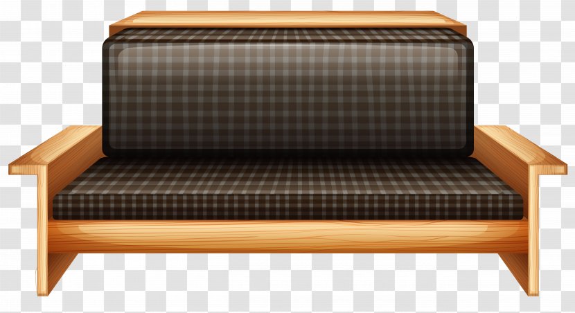 Furniture Couch Chair Clip Art - Bedroom - Tan Rectangle Cliparts Transparent PNG