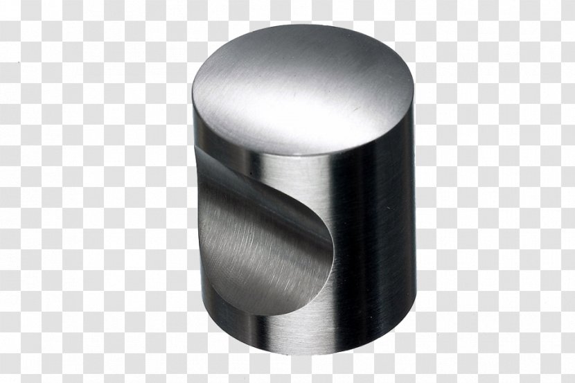 Top Knobs SS22 Cabinet Knob By Stainless Steel Cylinder Angle - CABINET View Transparent PNG