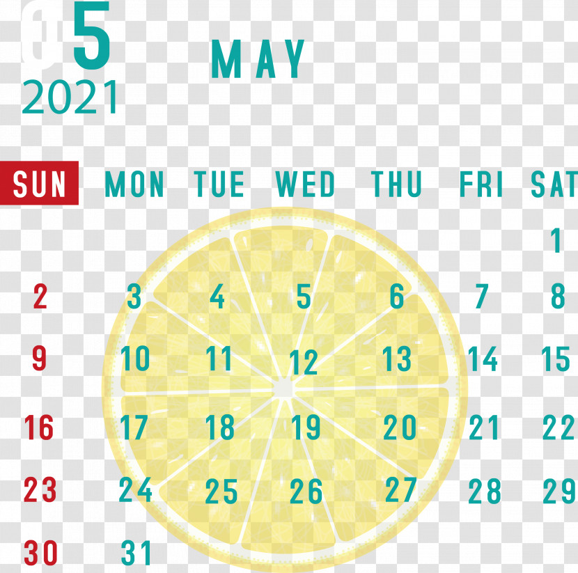 May 2021 Printable Calendar May 2021 Calendar Transparent PNG