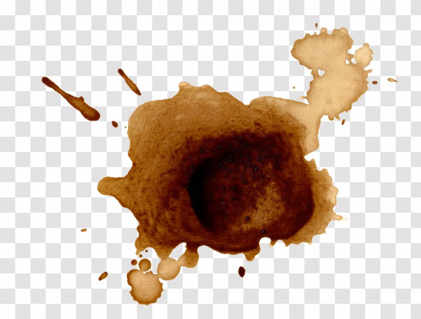 Coffee Stain T-shirt Ink - Food - Splatter Transparent PNG