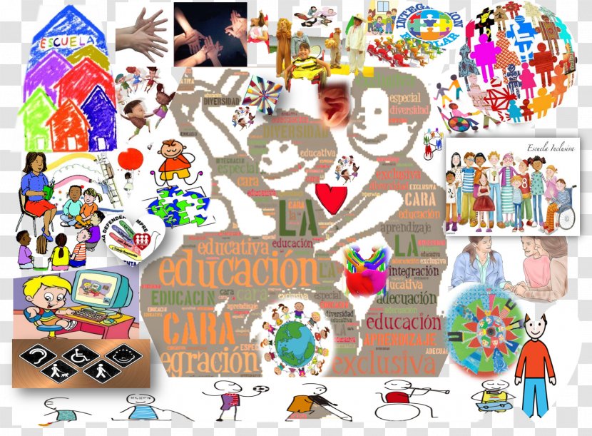 Educación Inclusiva Special Education School Inclusion - Text Transparent PNG