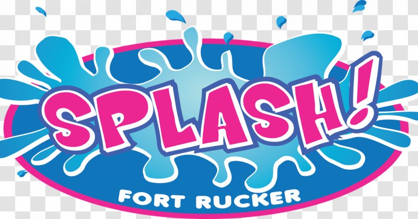 Fort Rucker Logo Brand Font - Water - Splatter Summer Transparent PNG