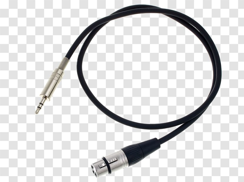 Speaker Wire Coaxial Cable Network Cables Electrical Connector - Technology - XLR Transparent PNG
