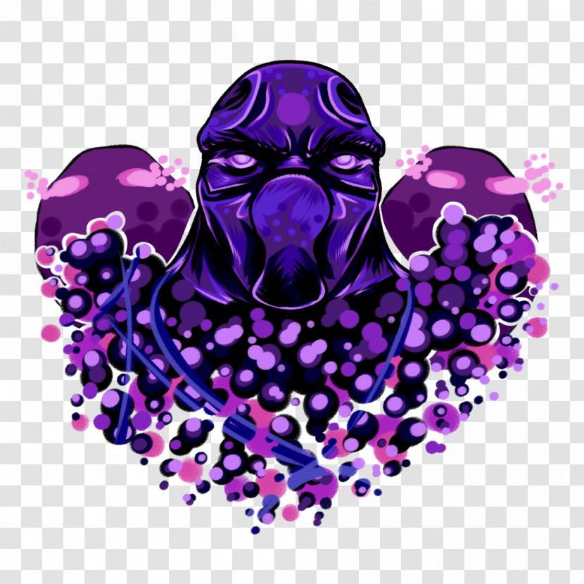Visual Arts Organism - Purple - Fictional Character Transparent PNG