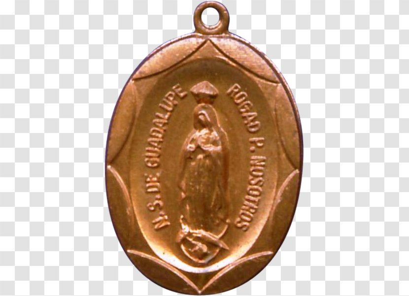 Chaplet Gold Medal Devotional Rosary - Basilica Of Our Lady Guadalupe Transparent PNG