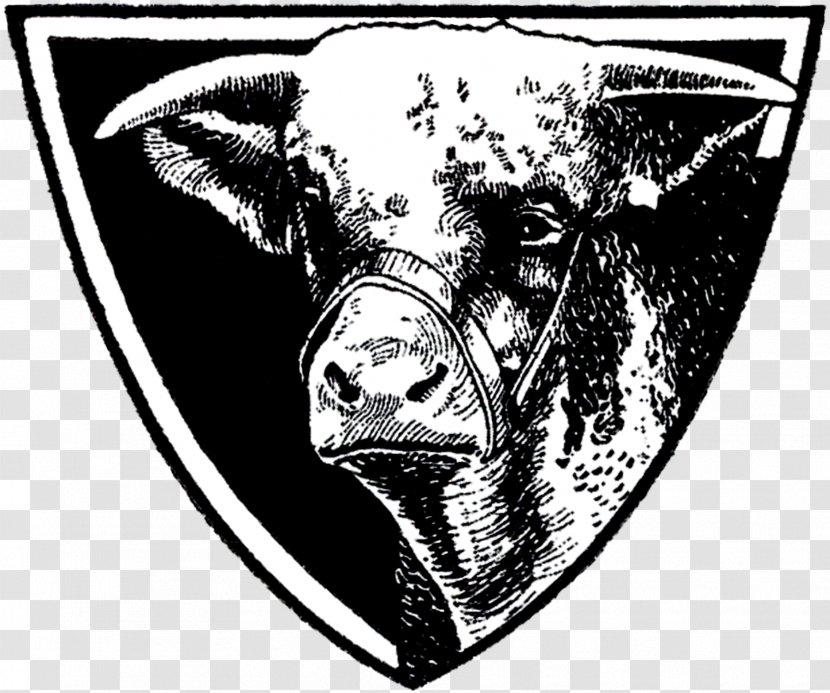 Cattle Drawing /m/02csf Font - Monochrome - Photography Transparent PNG