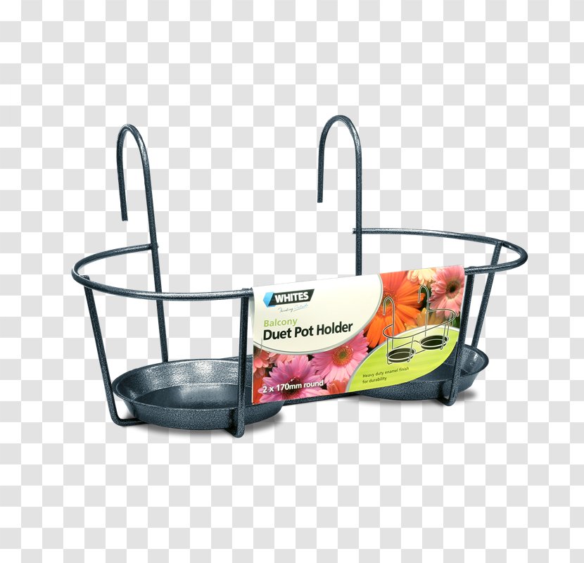 Plastic Metal Hanging Basket - Pot Holder Transparent PNG