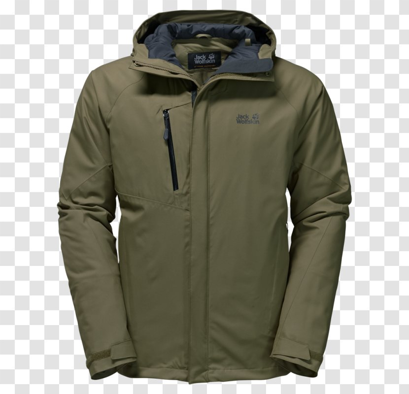 Jacket Clothing Raincoat Fashion - Jack Wolfskin Transparent PNG