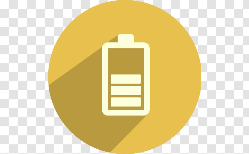 Brand Yellow Logo - Battery Bar 3 Transparent PNG